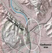 Figure 5 is a map showing the Confluence area of Los Angeles County, California.